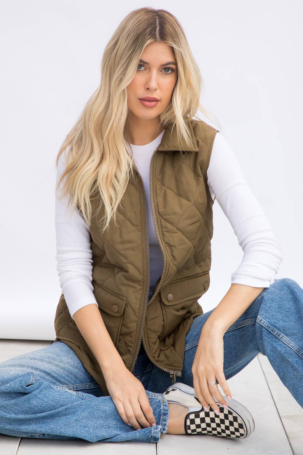 Light Weight Polyfill Quilted Vest