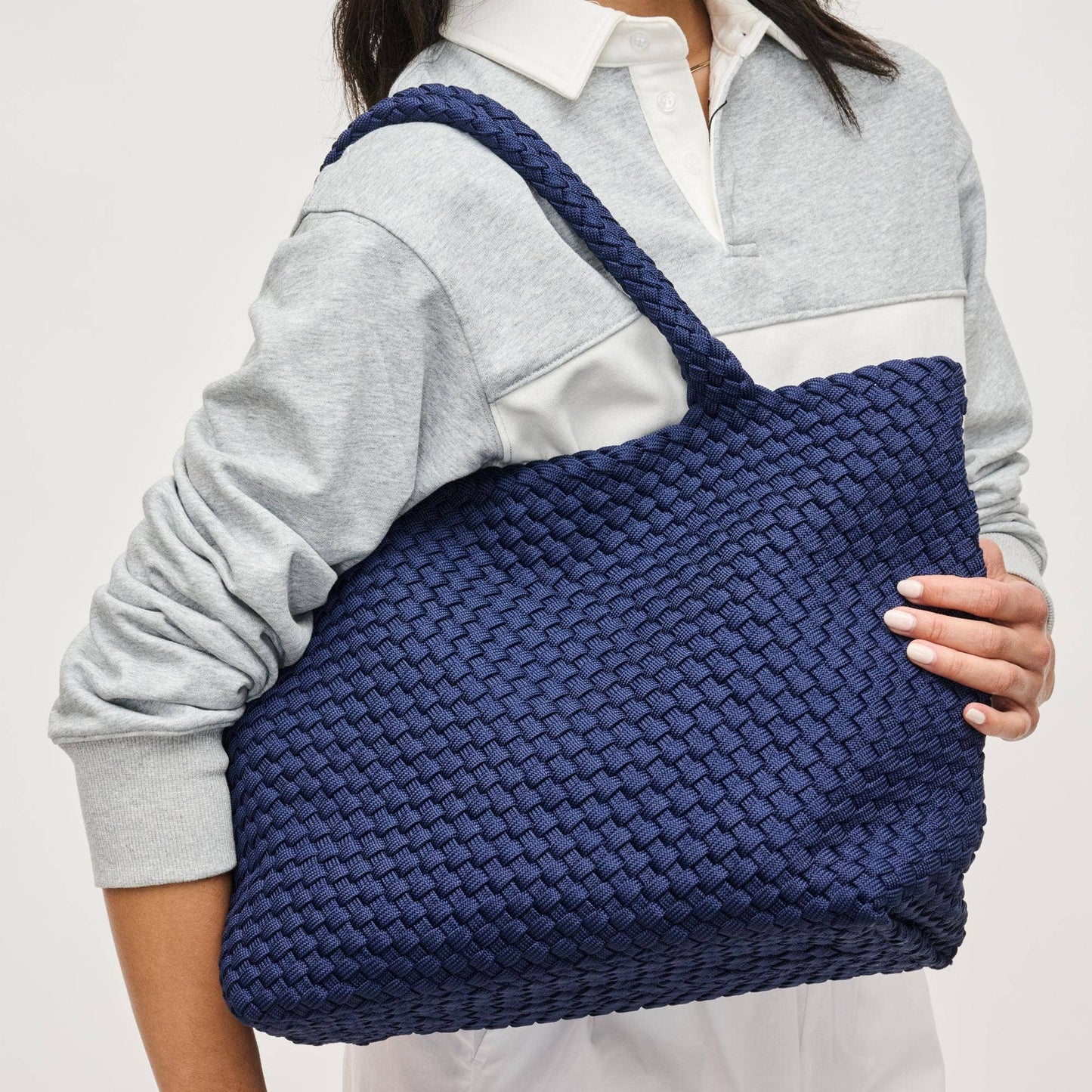 Sky's The Limit - Medium Laced Up Eco-Edition Tote