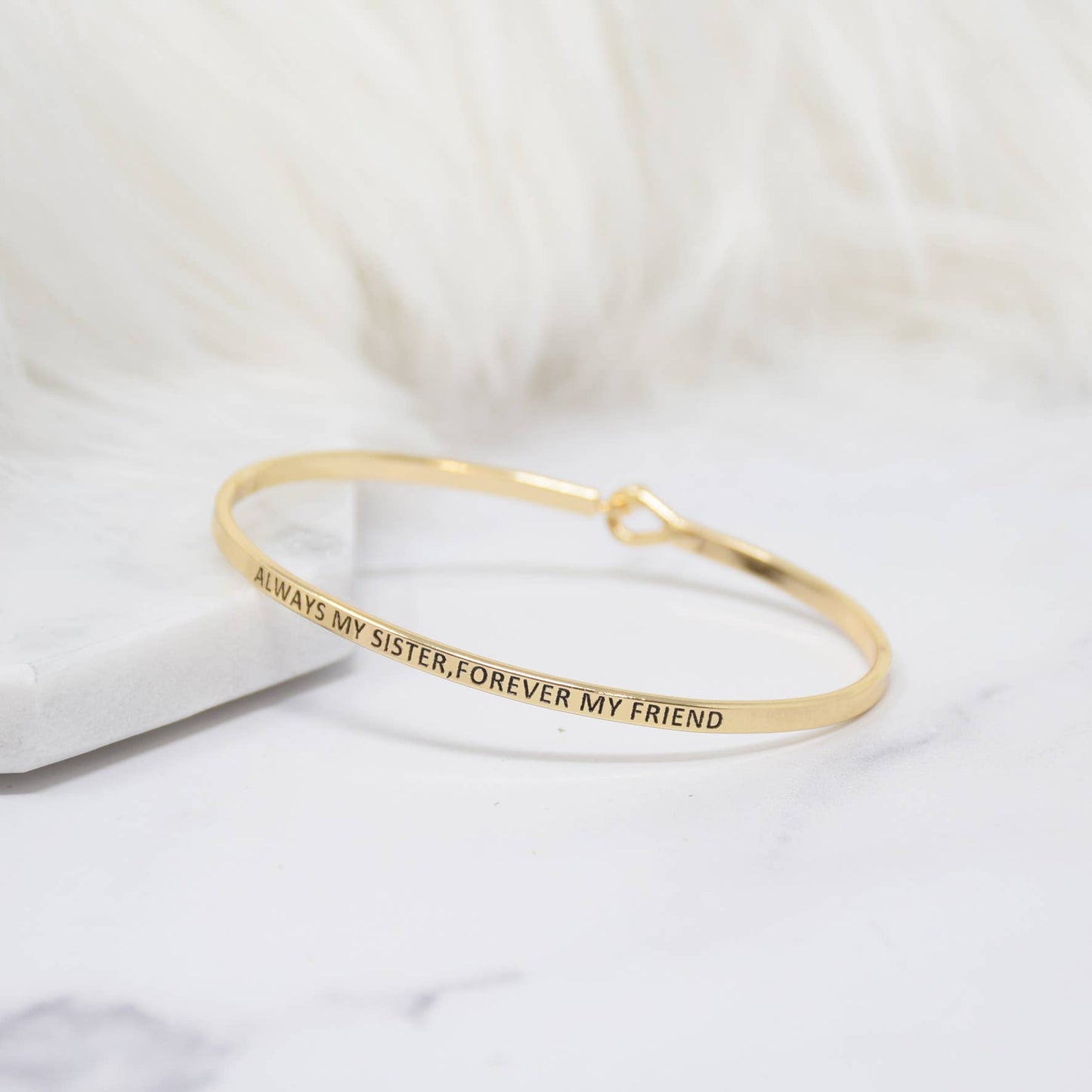 ALWAYS MY SISTER FOREVER MY FRIEND BRACELET