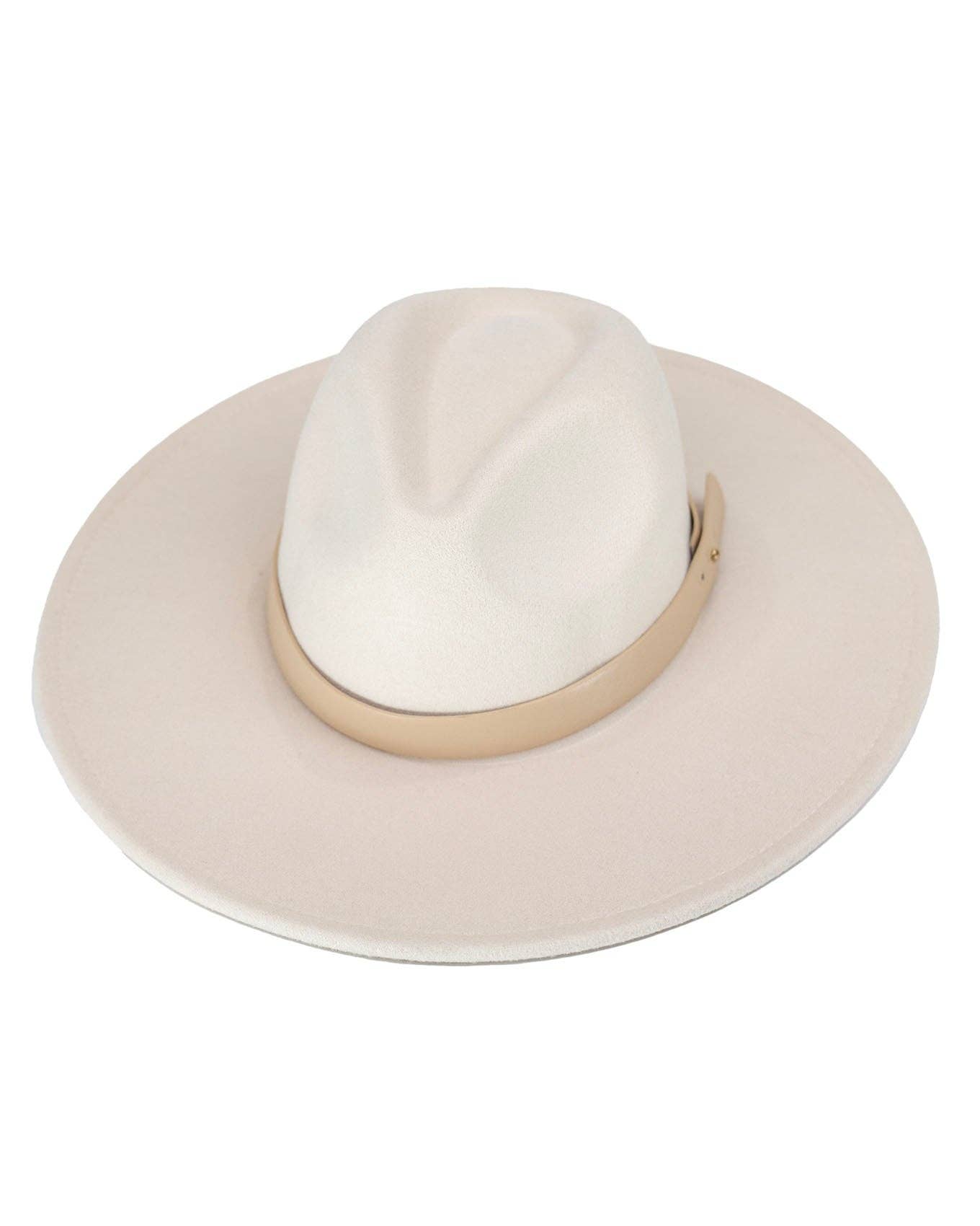 Wide Brim Felt Hat