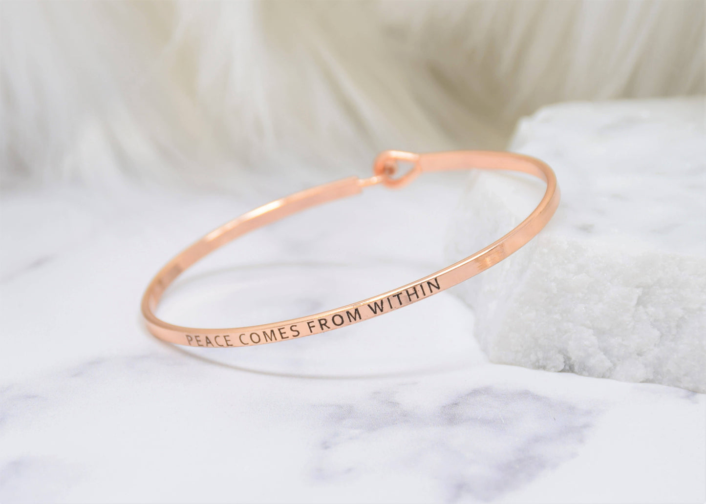 PEACE COMES FROM WITHIN BRACELET