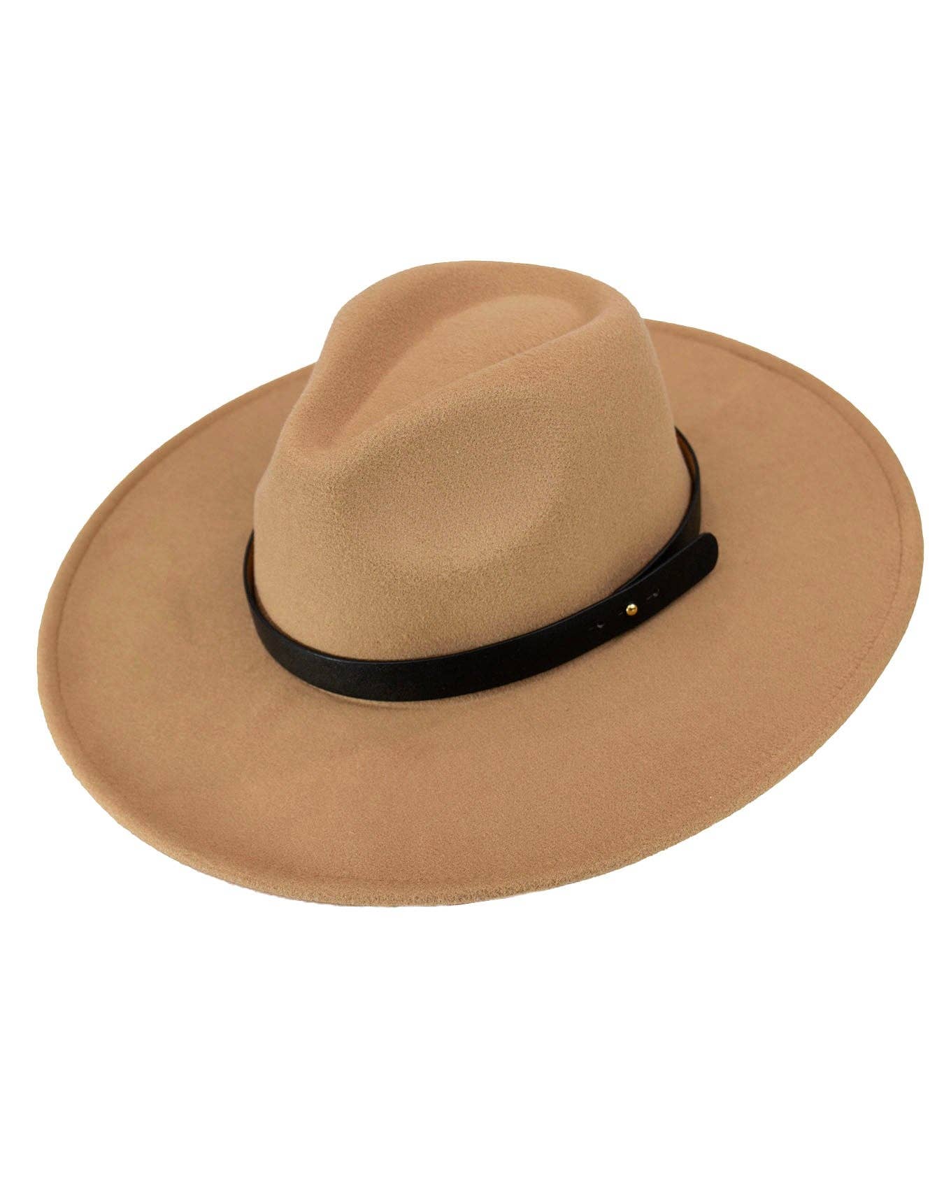 Wide Brim Felt Hat