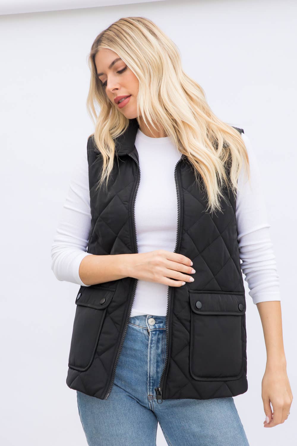 Light Weight Polyfill Quilted Vest
