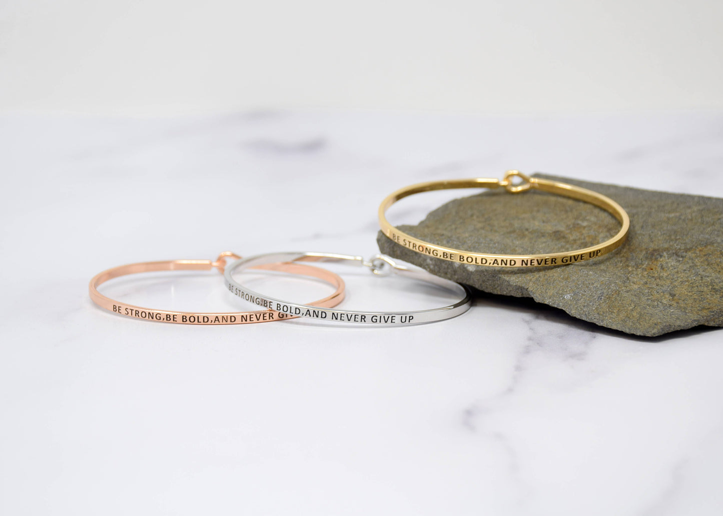 BE STRONG BE BOLD AND NEVER GIVE UP