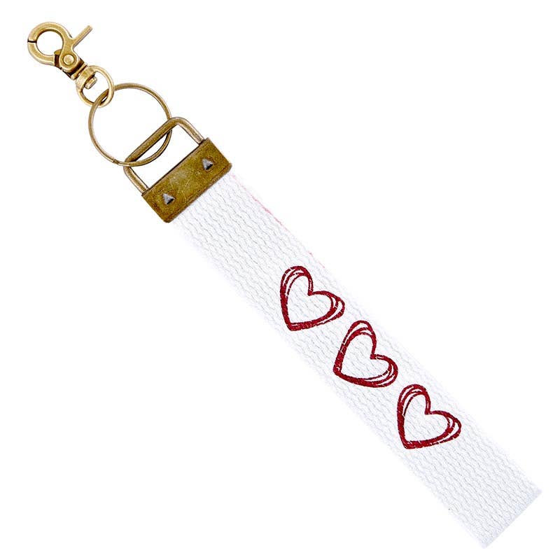 Canvas Keychain - Love You