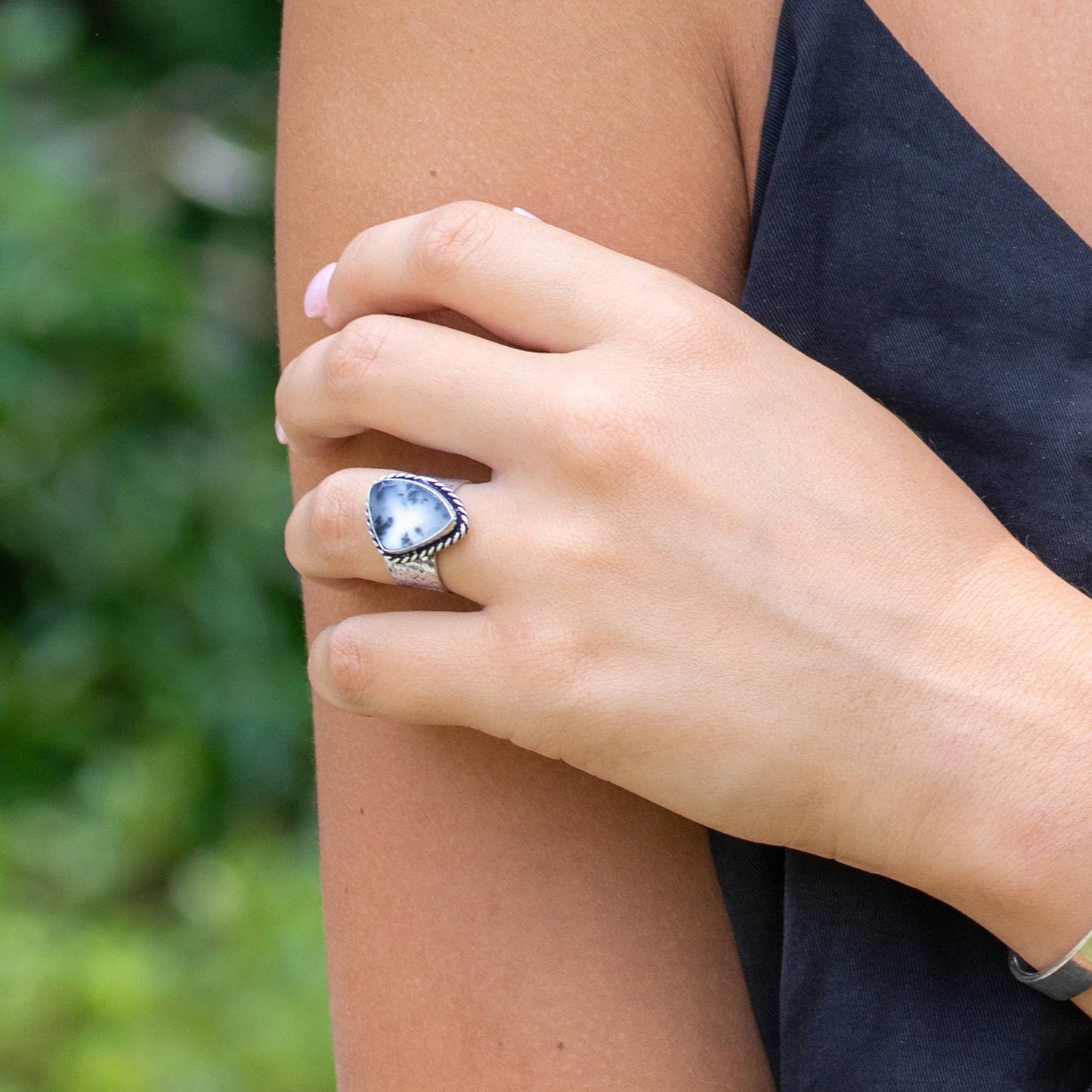 Kashi Semiprecious Stone Large Rings