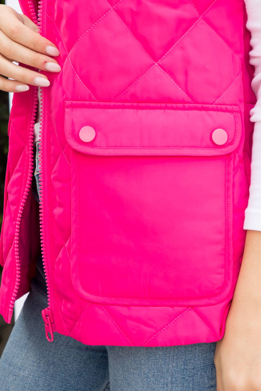 Light Weight Polyfill Quilted Vest