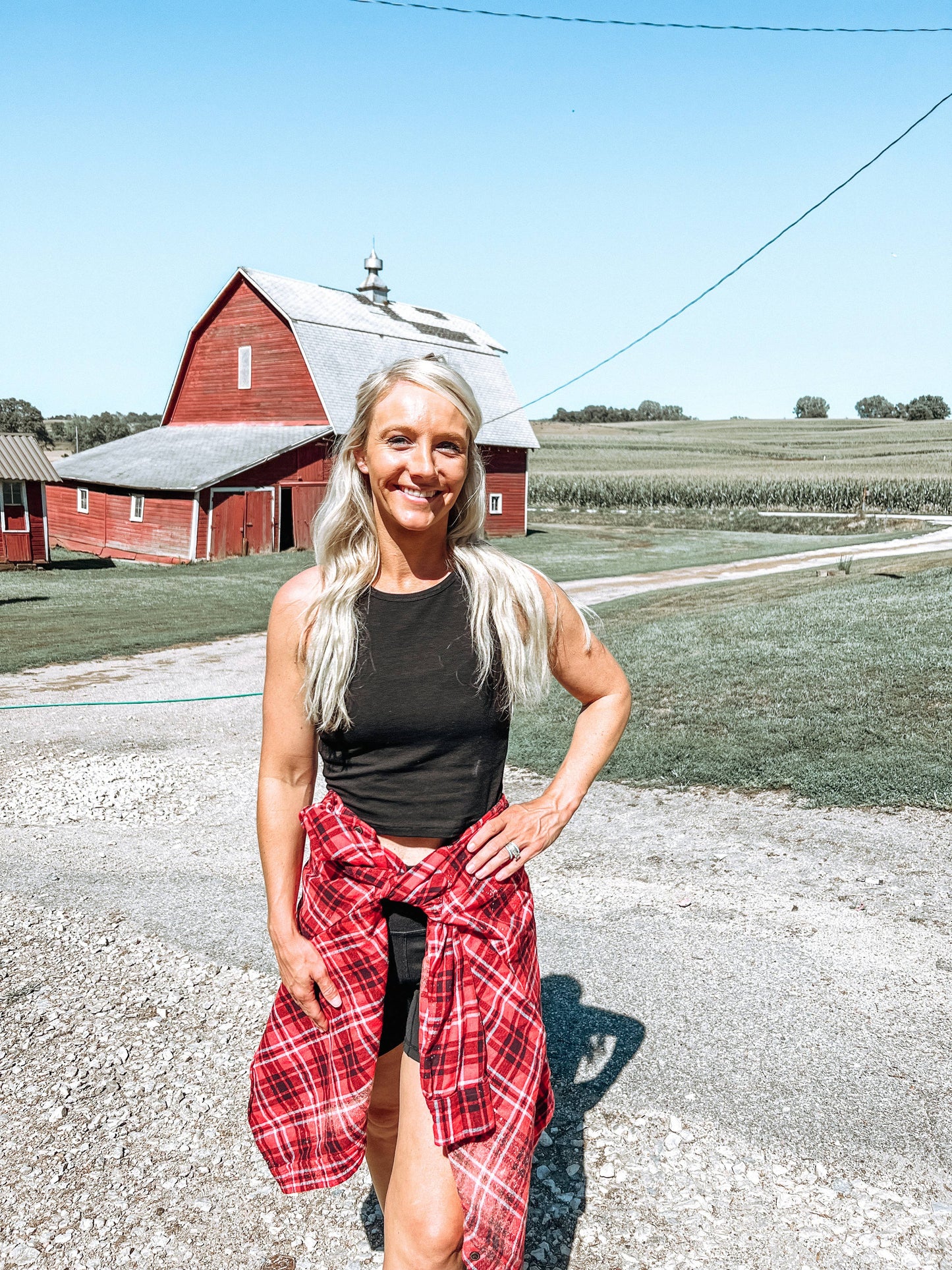 Bleached Flannel Shirt