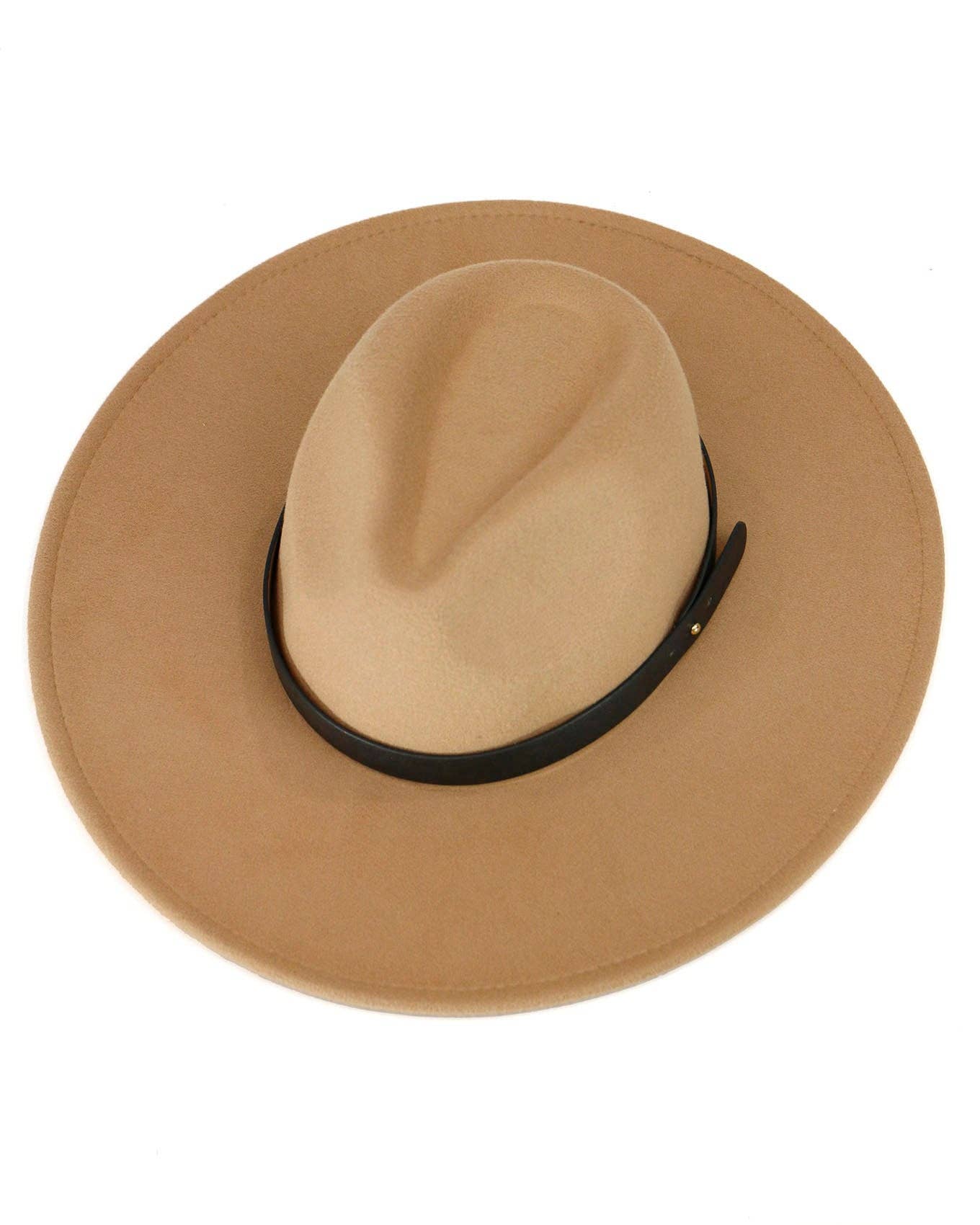 Wide Brim Felt Hat