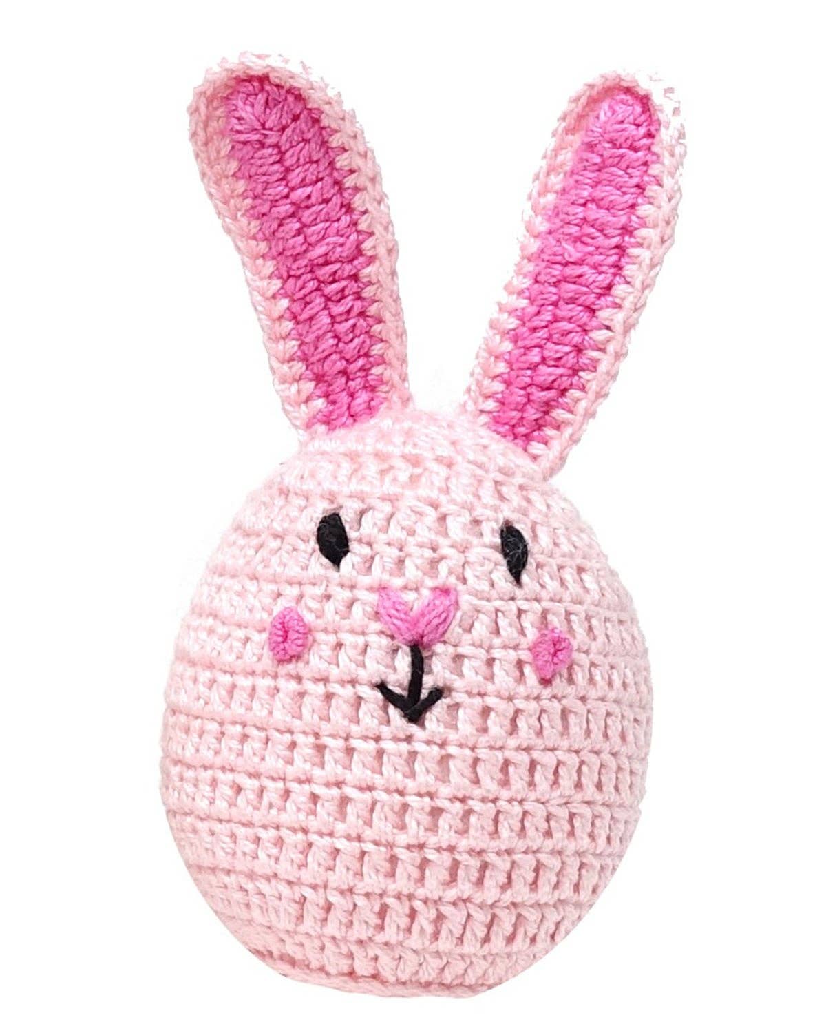 Crochet Bunny Egg Toys