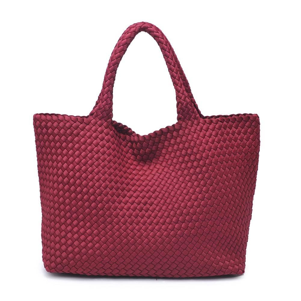 Sky's The Limit - Large Woven Neoprene Tote