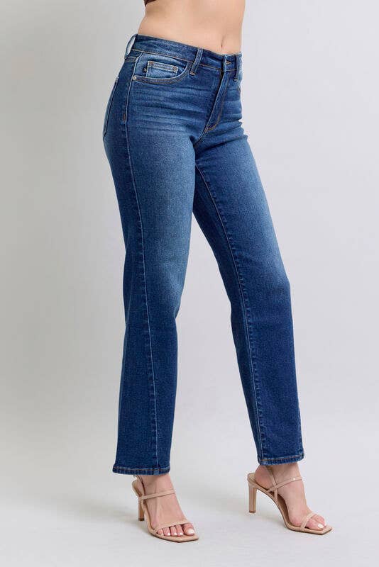 Judy Blue MR Side Seam Detail Straight