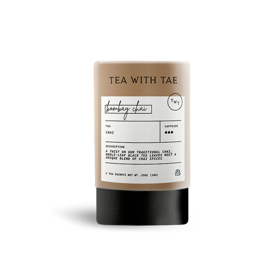 Bombay Masala Chai Black Tea Mini Tea Tube (5 tea bags)