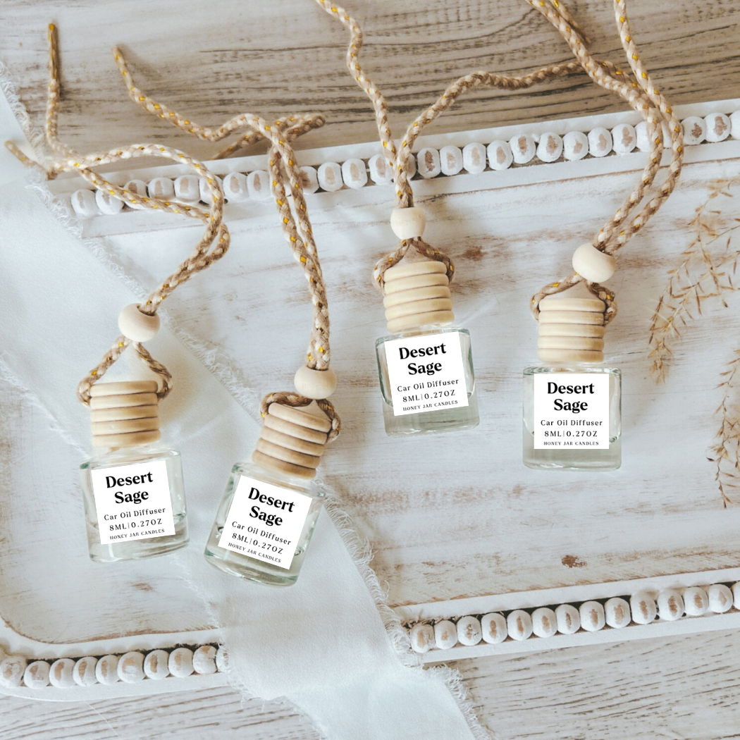 Hanging Car Diffusers | Desert Sage | Made in USA
