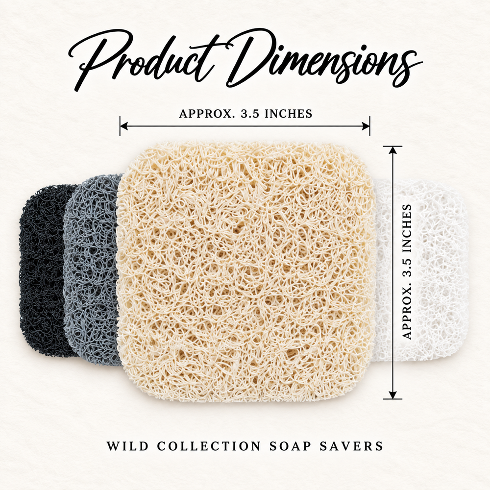 20pc Wild Collection Mixed Soap Savers Home Bathroom Decor
