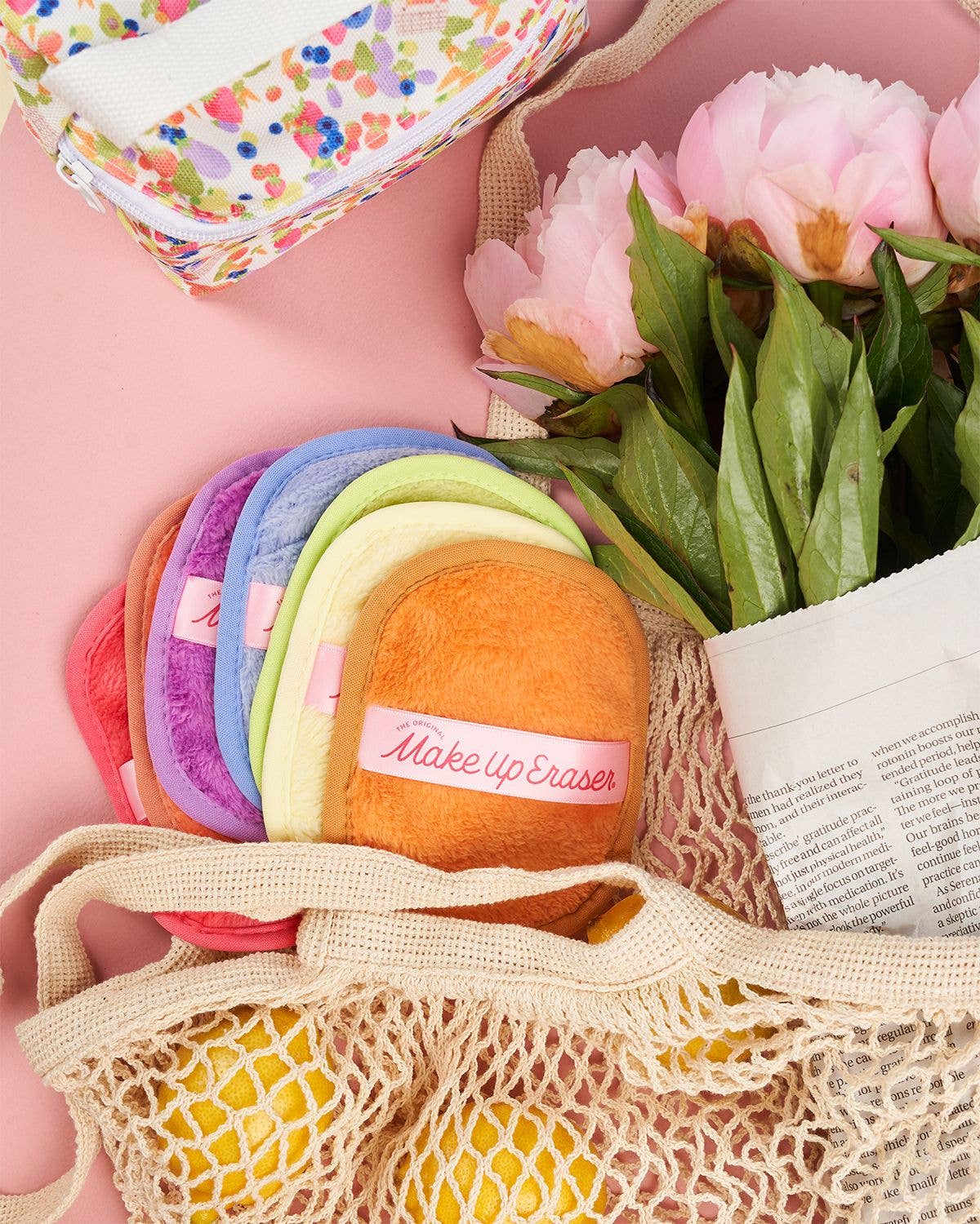 Farmer's Market 7-Day Set with Makeup Bag | Floral & Bright