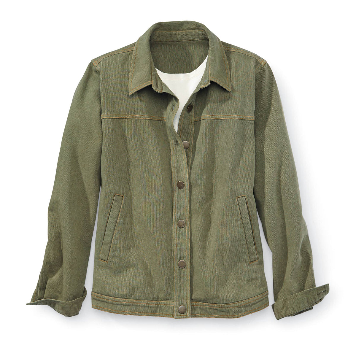 Vintage Wash Denim Jean Jacket