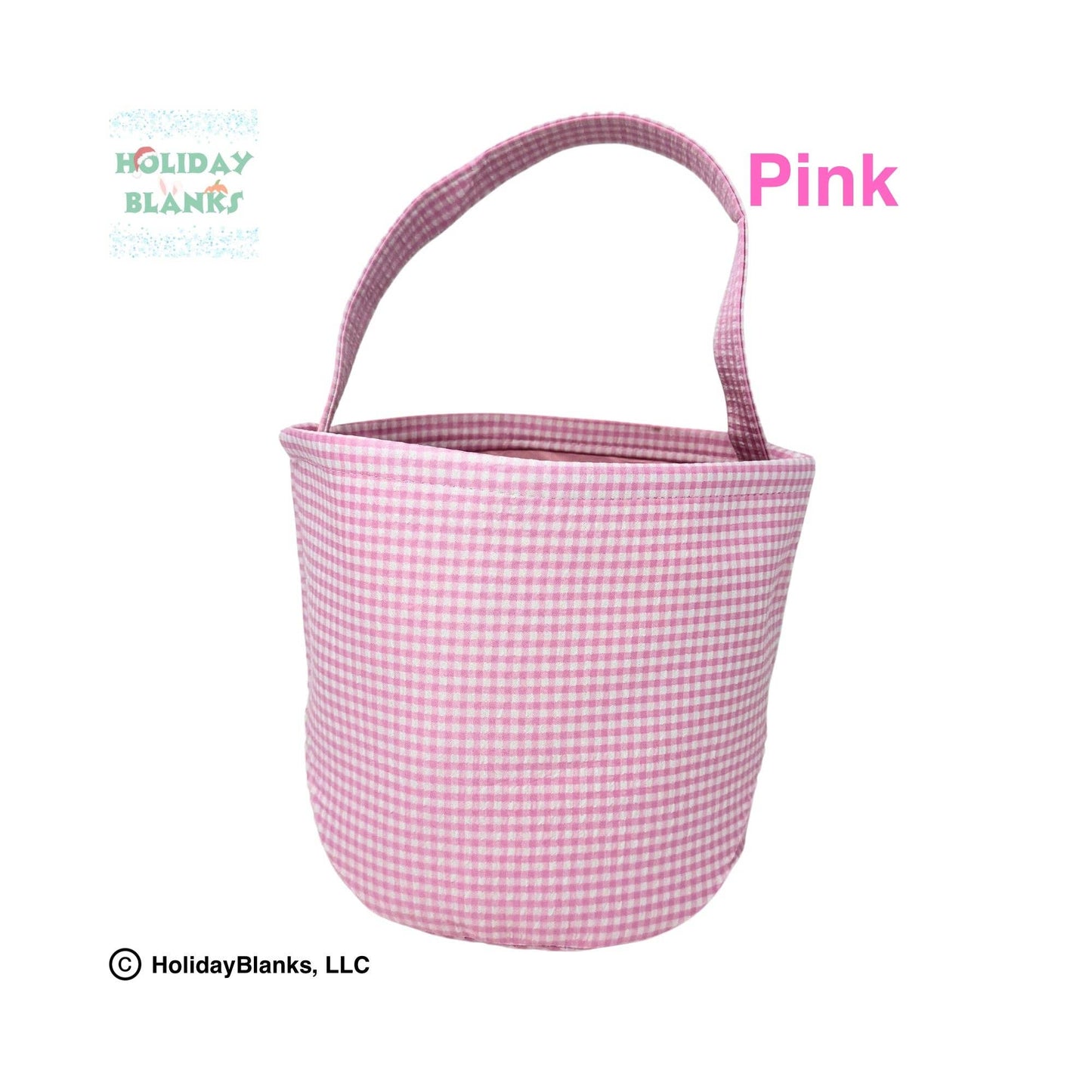 Gingham Easter Basket