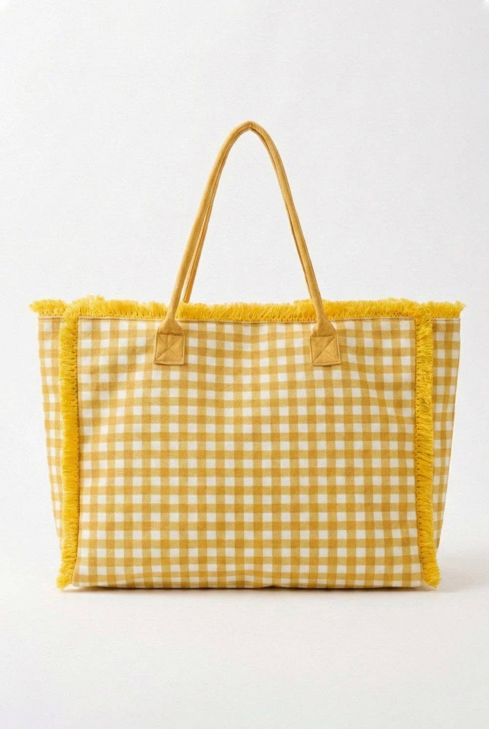 Classic Check Pattern Tote Bag