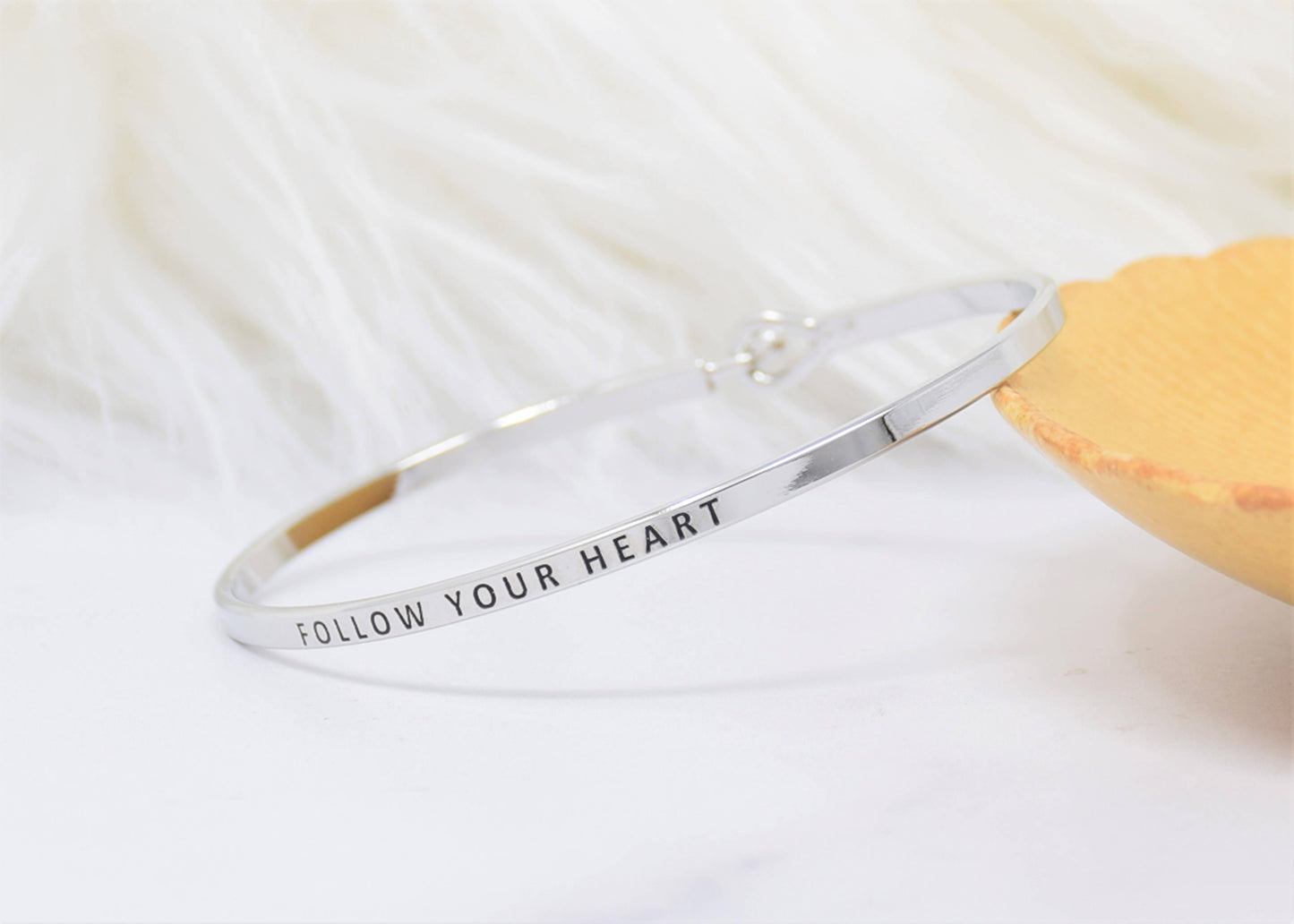 FOLLOW YOUR HEART BRACELET