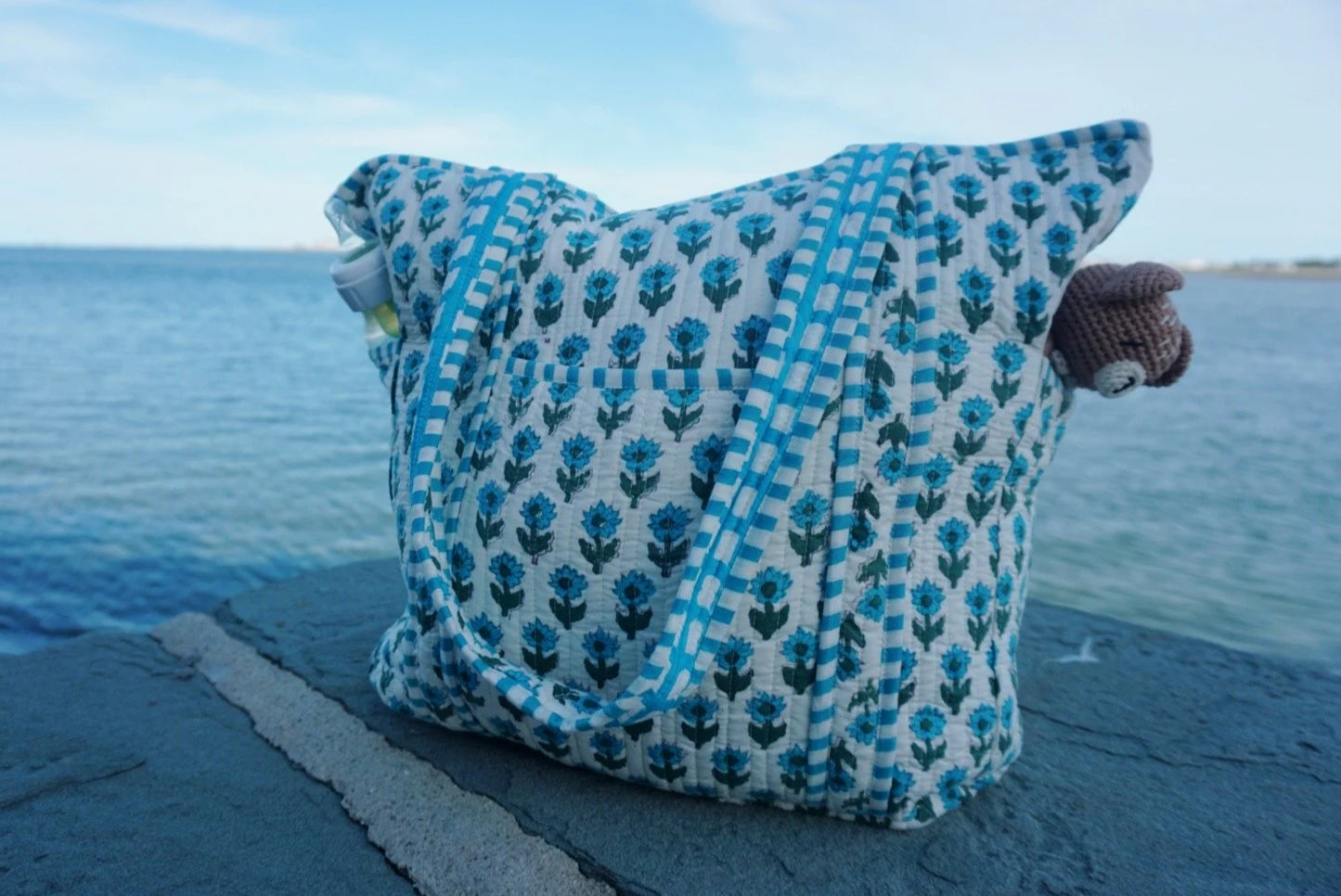 The Quilted Diaper Bag
