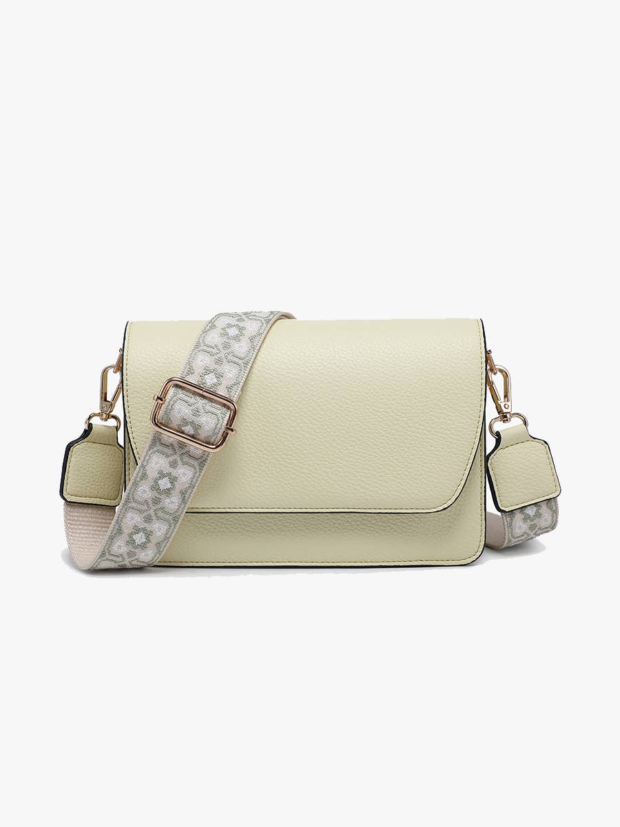 Noah Flapover Crossbody w/ Guitar Strap