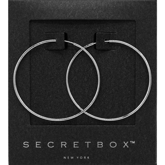 Secret Box_14K Gold Dipped Hoop Earrings