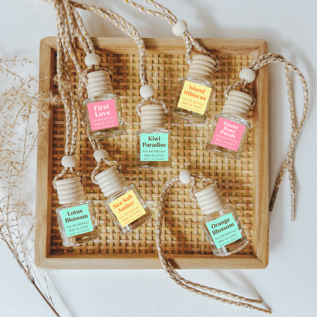 Hanging Car Diffusers | Kiwi Paradise | Made in USA