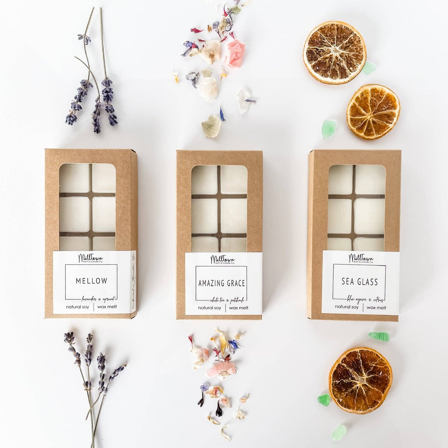 Hand-Poured 100% Soy Wax Melts