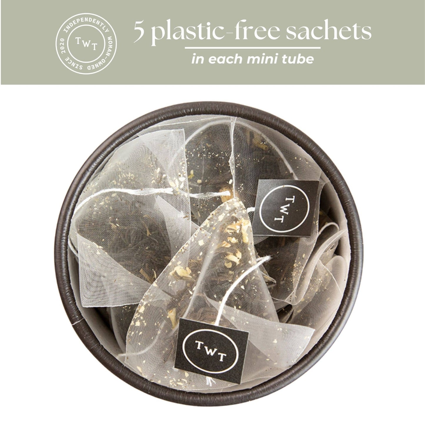 Jasmine Green Tea Mini Tube (5 tea bags)