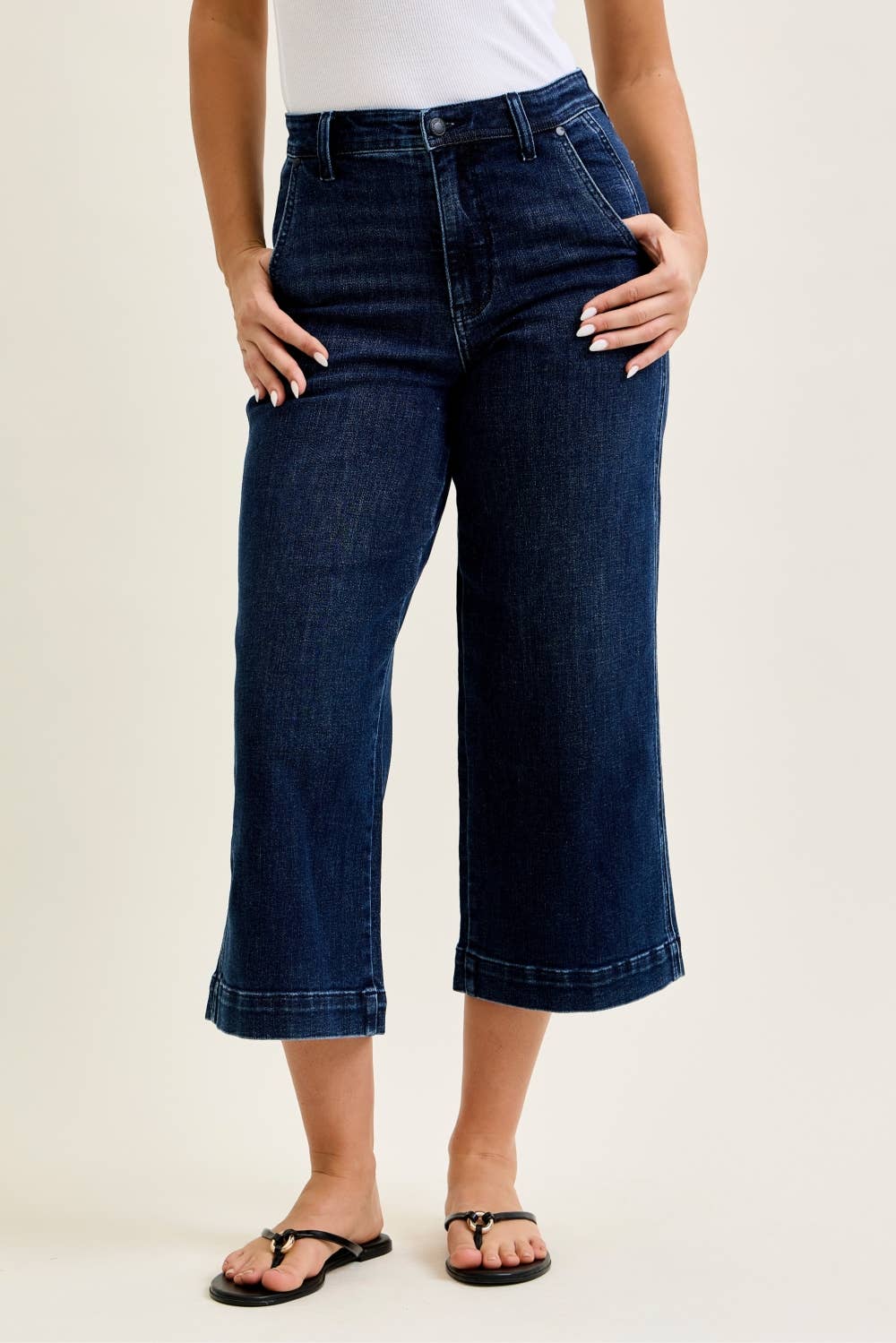 HW Ankle Wide Trouser