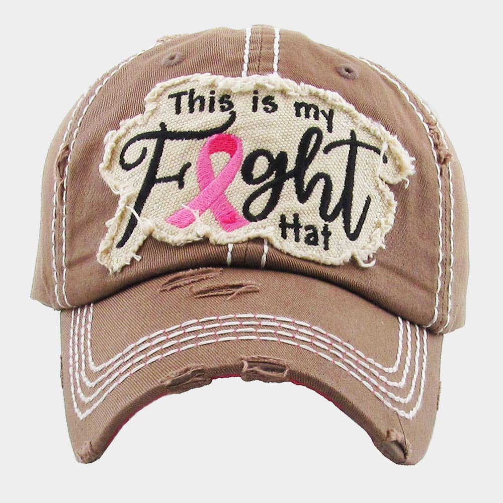 This Is My Fight Hat | Woman Baseball Cap Hat