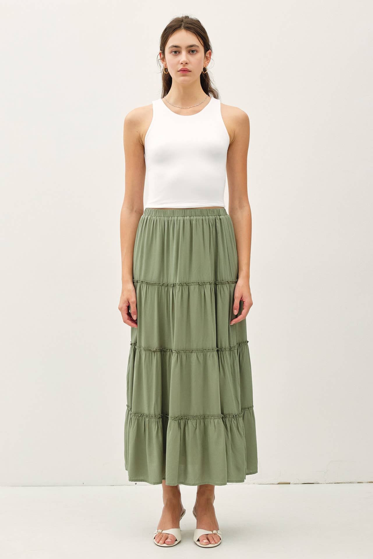 SOFT CORE DOUBLE LINED HIGH NECK CROPPED TANK