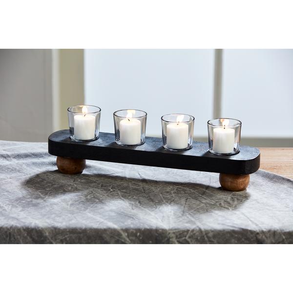 Mud Pie Votive Holder with Feet