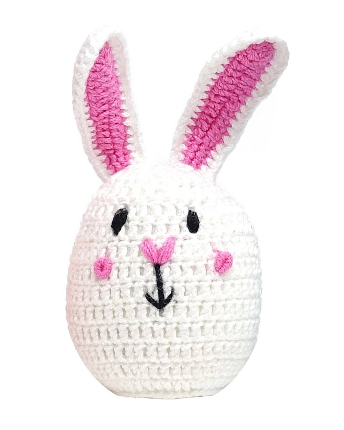 Crochet Bunny Egg Toys