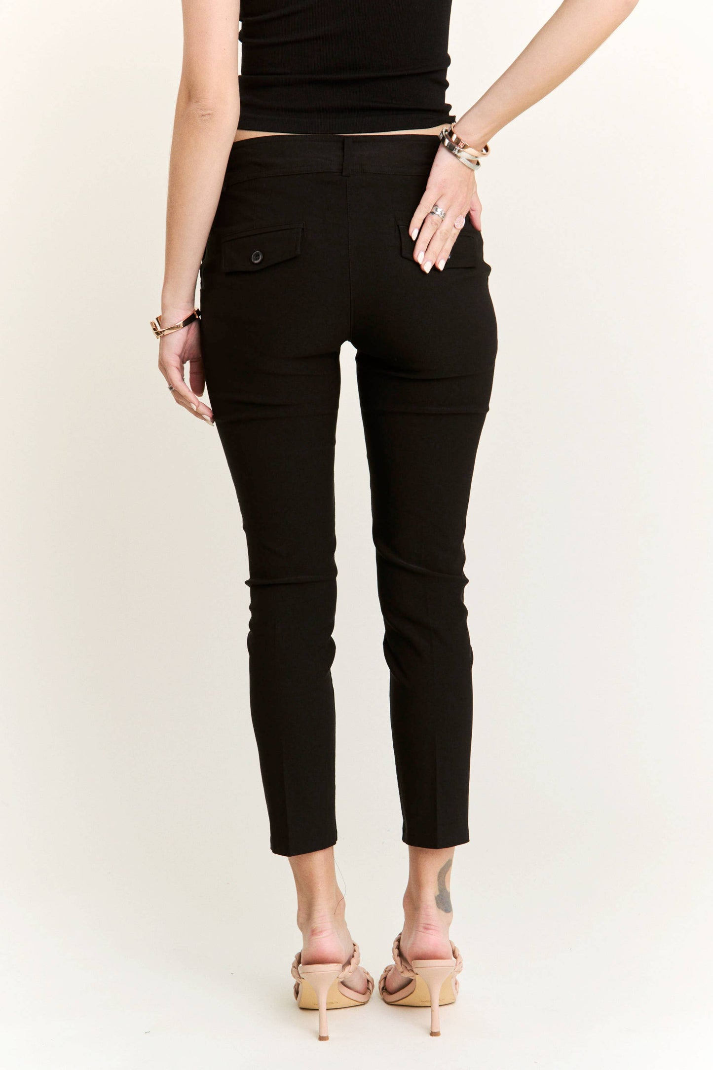 MILLENIUM STRETCH COMFORT SKINNY ANKLE PANTS