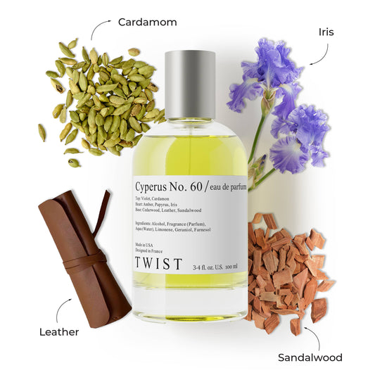 Twist Cyperus No. 60 Inspired by Santal 33 Perfume