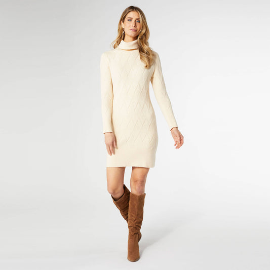 Catalina Roll Neck Sweater Dress