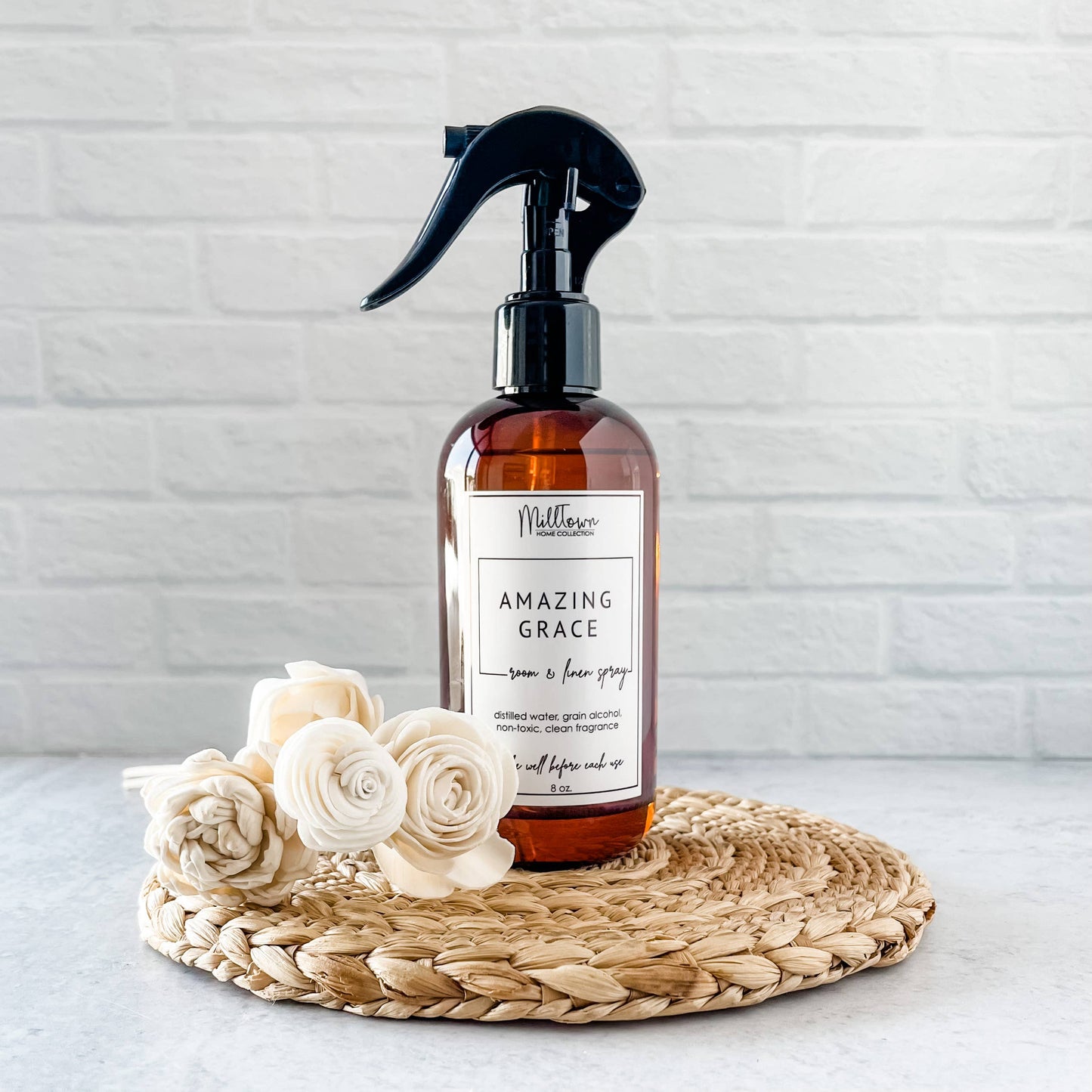 Amazing Grace Room & Linen Spray | Non-Toxic & Long-Lasting | Made with Just 3 Ingredients