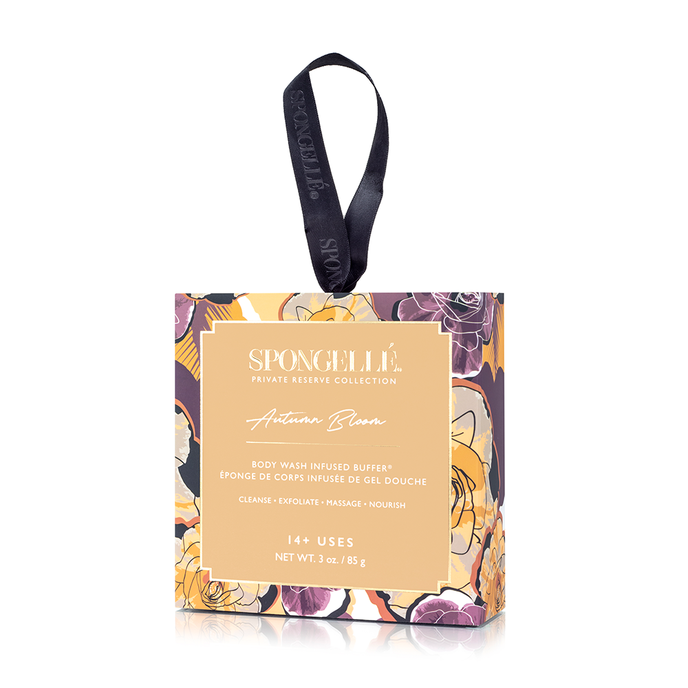 Autumn Bloom Boxed Flower Soap Sponge