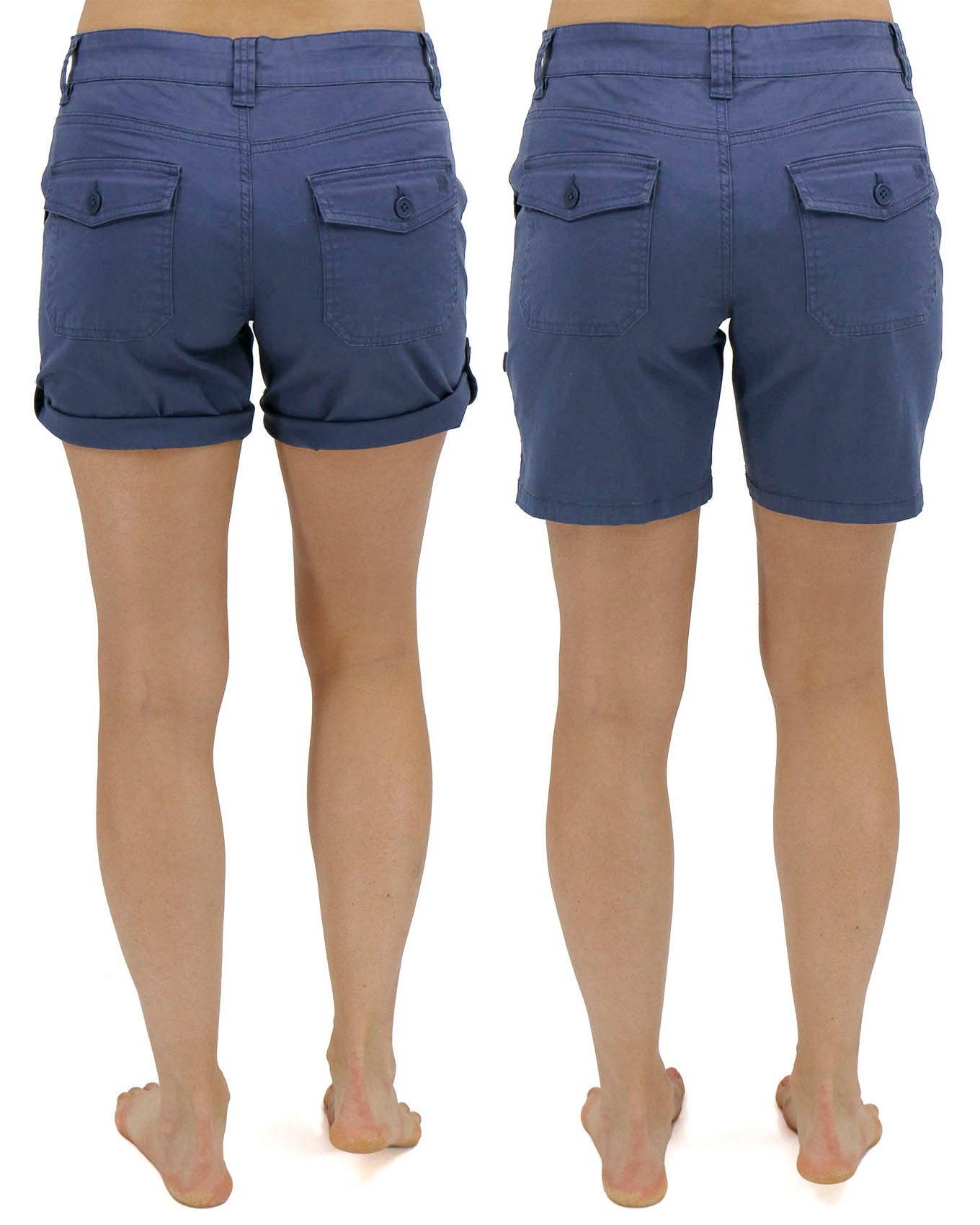 Cargo Shorts in Soft Navy