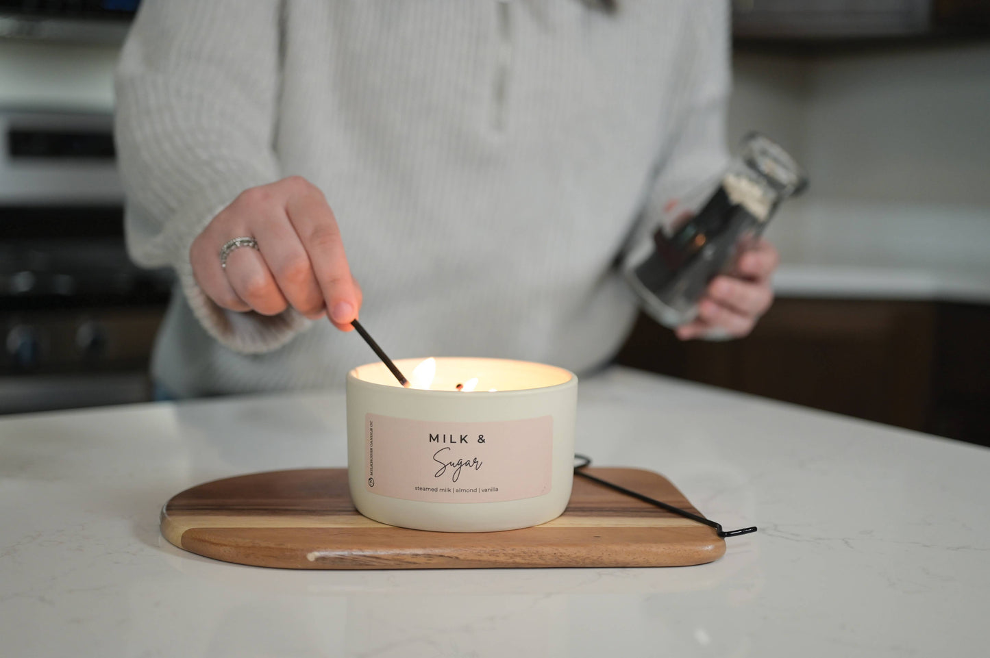 Milk & Sugar | 10 oz Signature Statement Candle