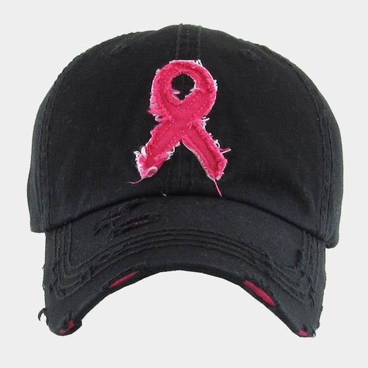 Pink Ribbon | Baseball Cap | Woman Baseball Caps