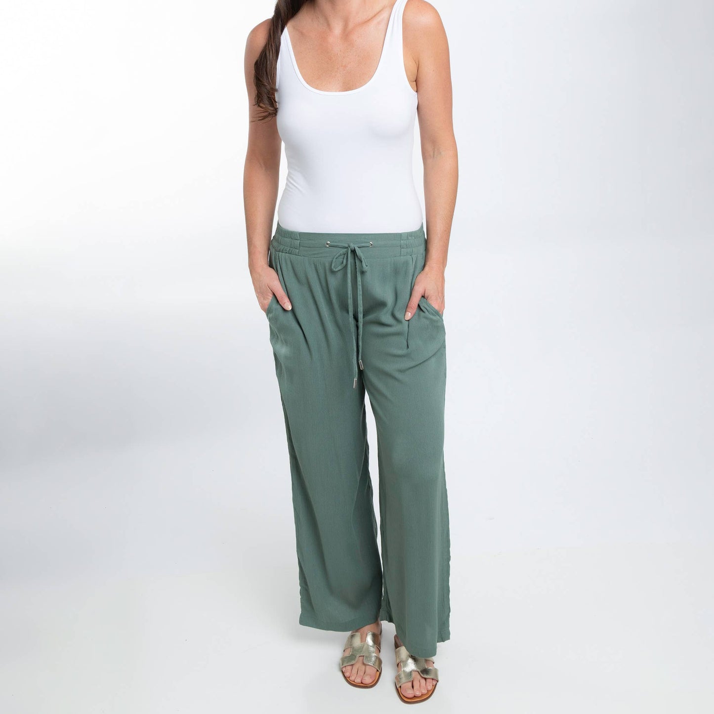 Nika Adjustable Wide Leg Pant