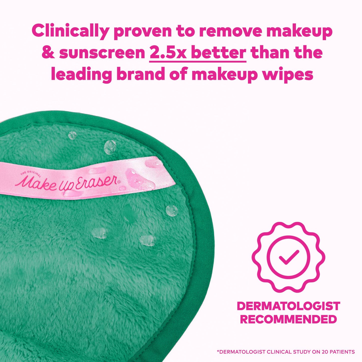 GREEN MINI PRO | 100% Recycled Make-up Eraser
