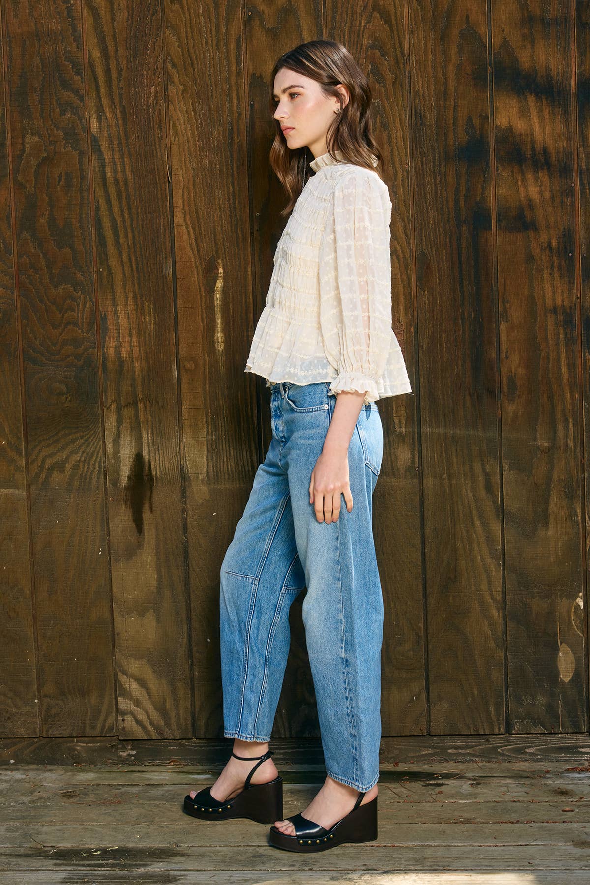 Romantic Smocking Blouse