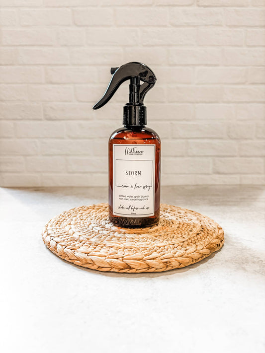 Storm Room & Linen Spray | Non-Toxic & Long-Lasting | Made with Just 3 Ingredients