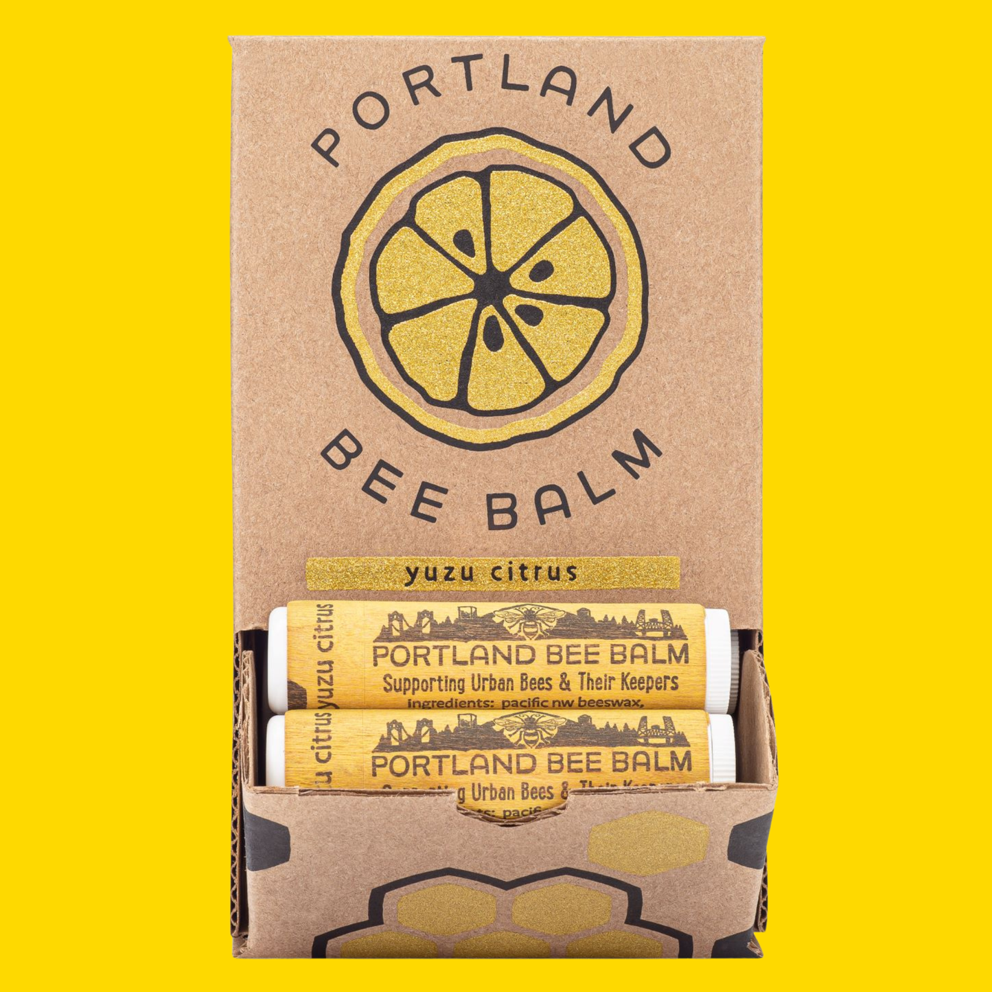 Yuzu Citrus Beeswax Lip Balm - Organic