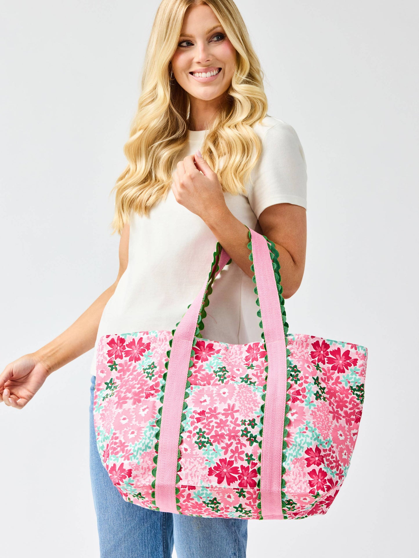 Capri Petal Perfect Tote Bag