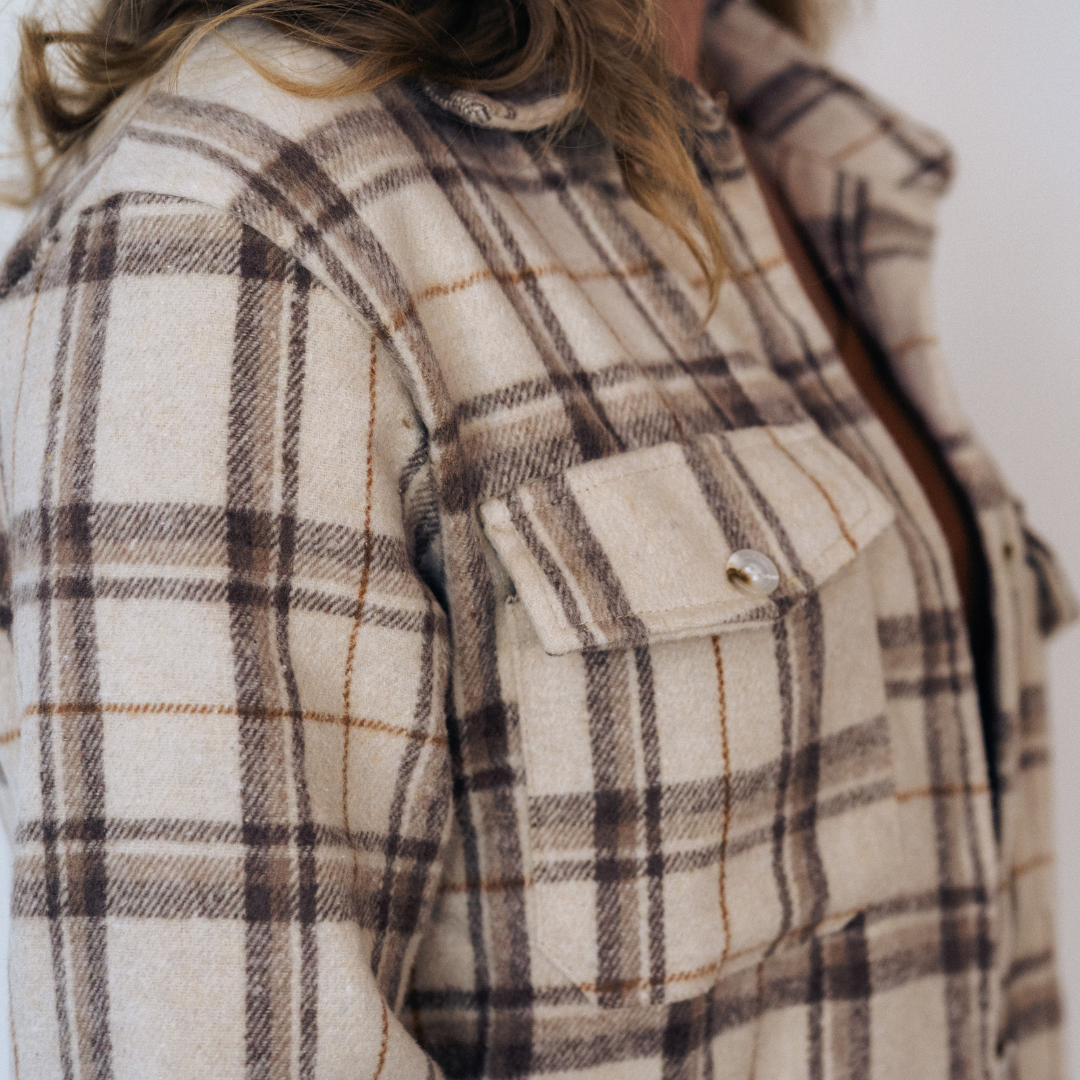 Beige Flannel